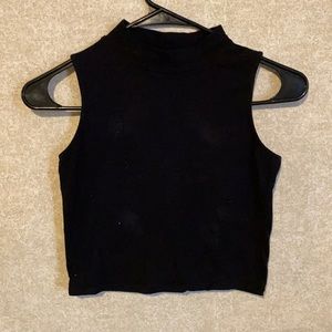 Black Crop Top